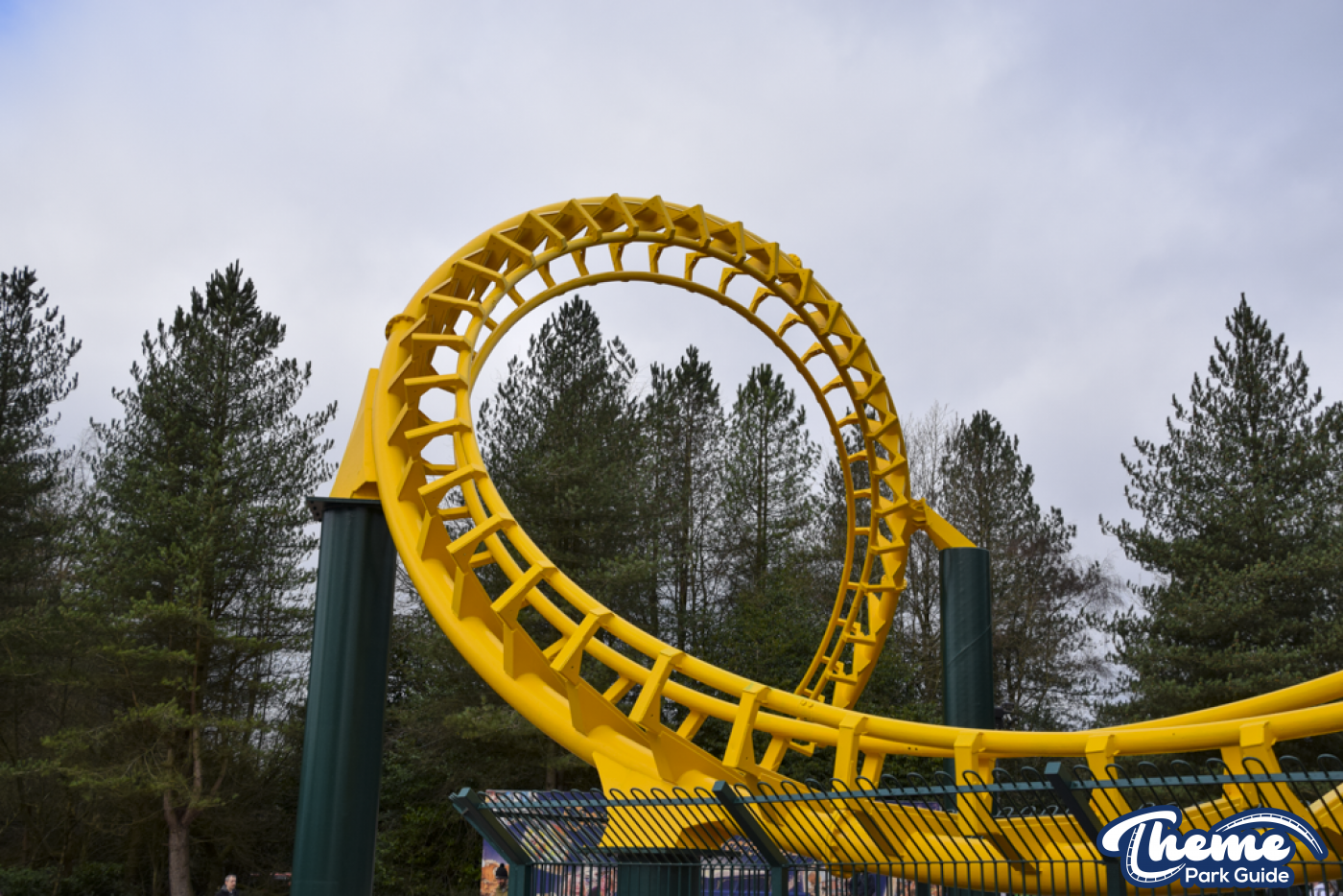 Corkscrew Repaint Almost Complete at Alton Towers