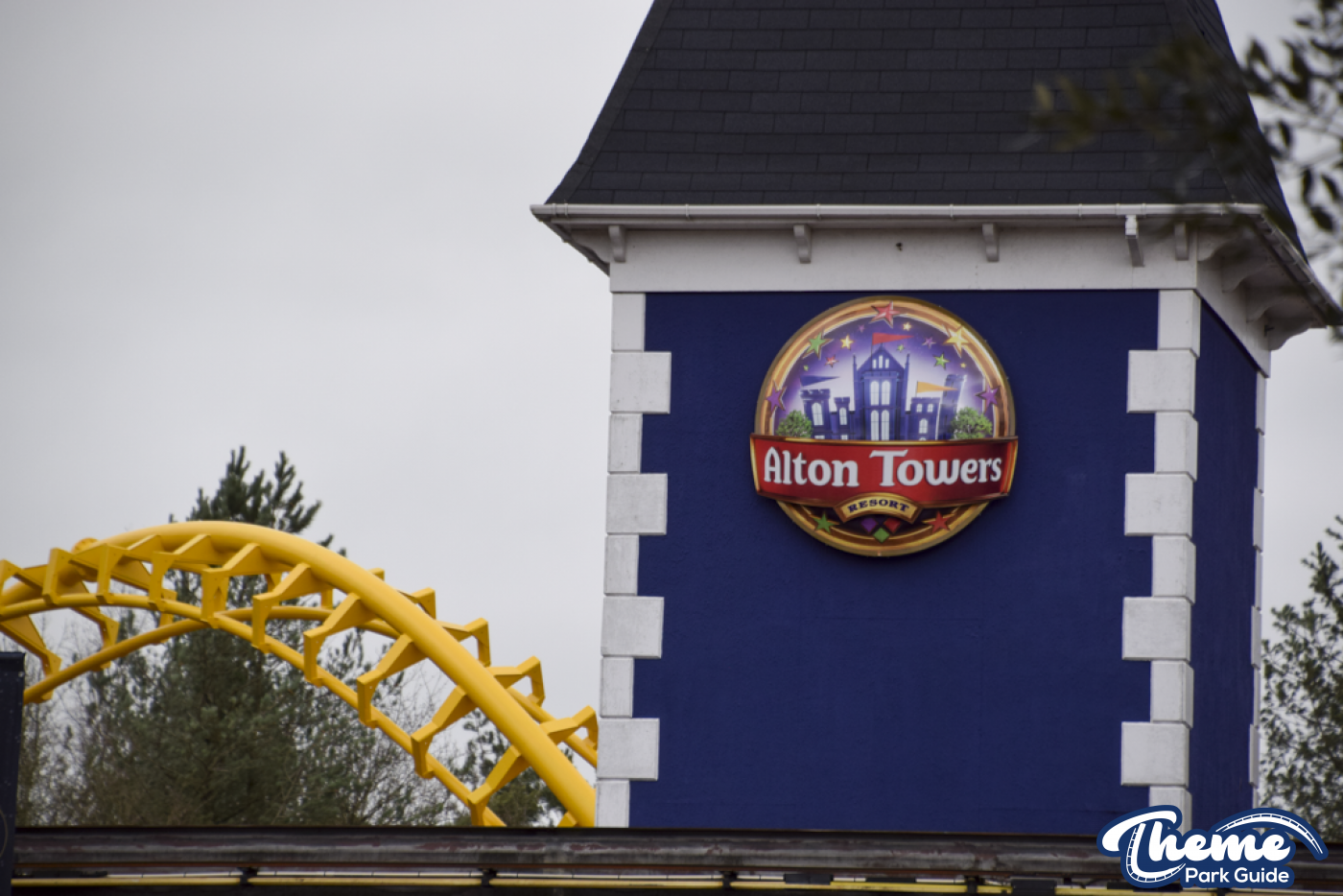 Corkscrew Repaint Almost Complete at Alton Towers