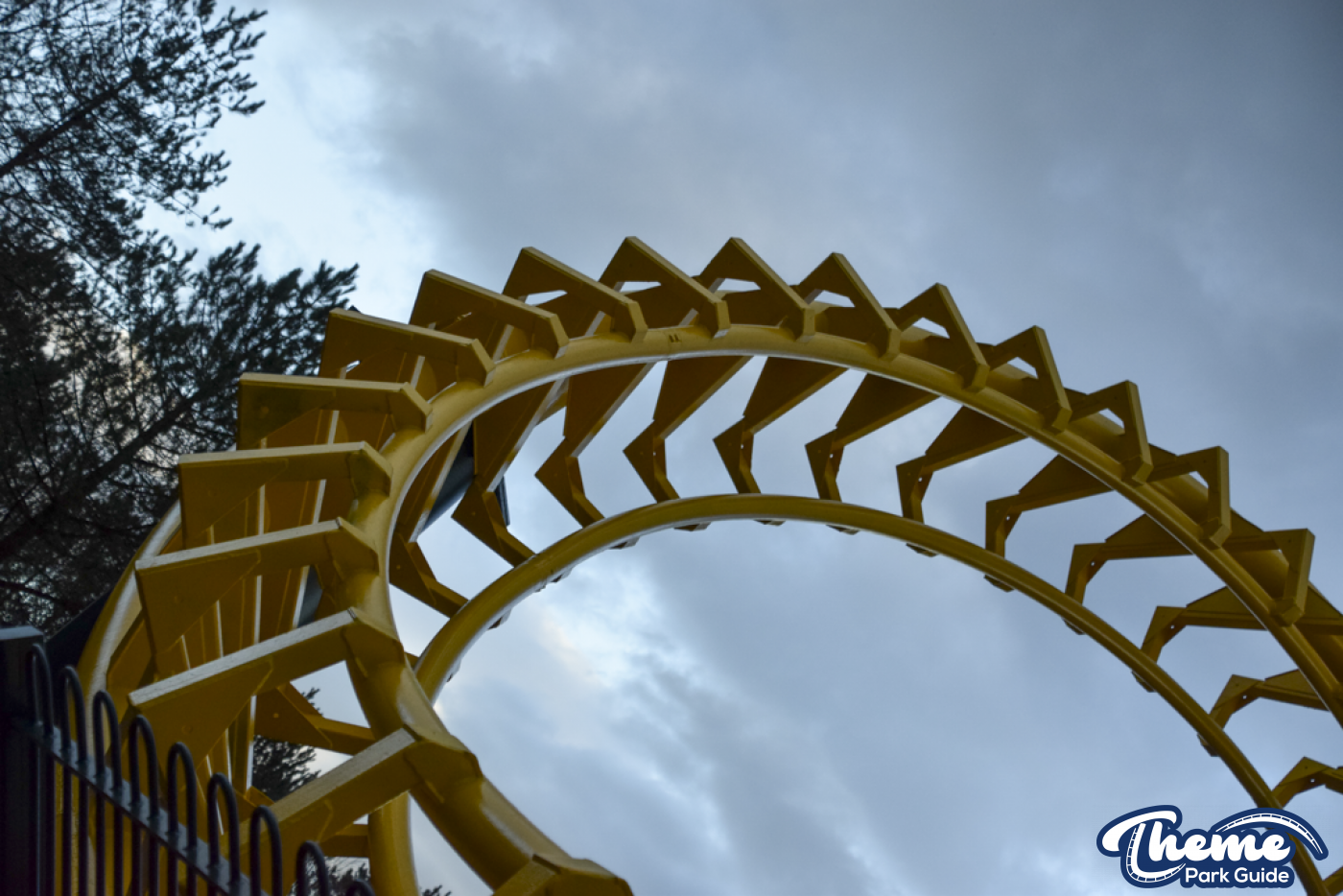 Corkscrew Repaint Almost Complete at Alton Towers