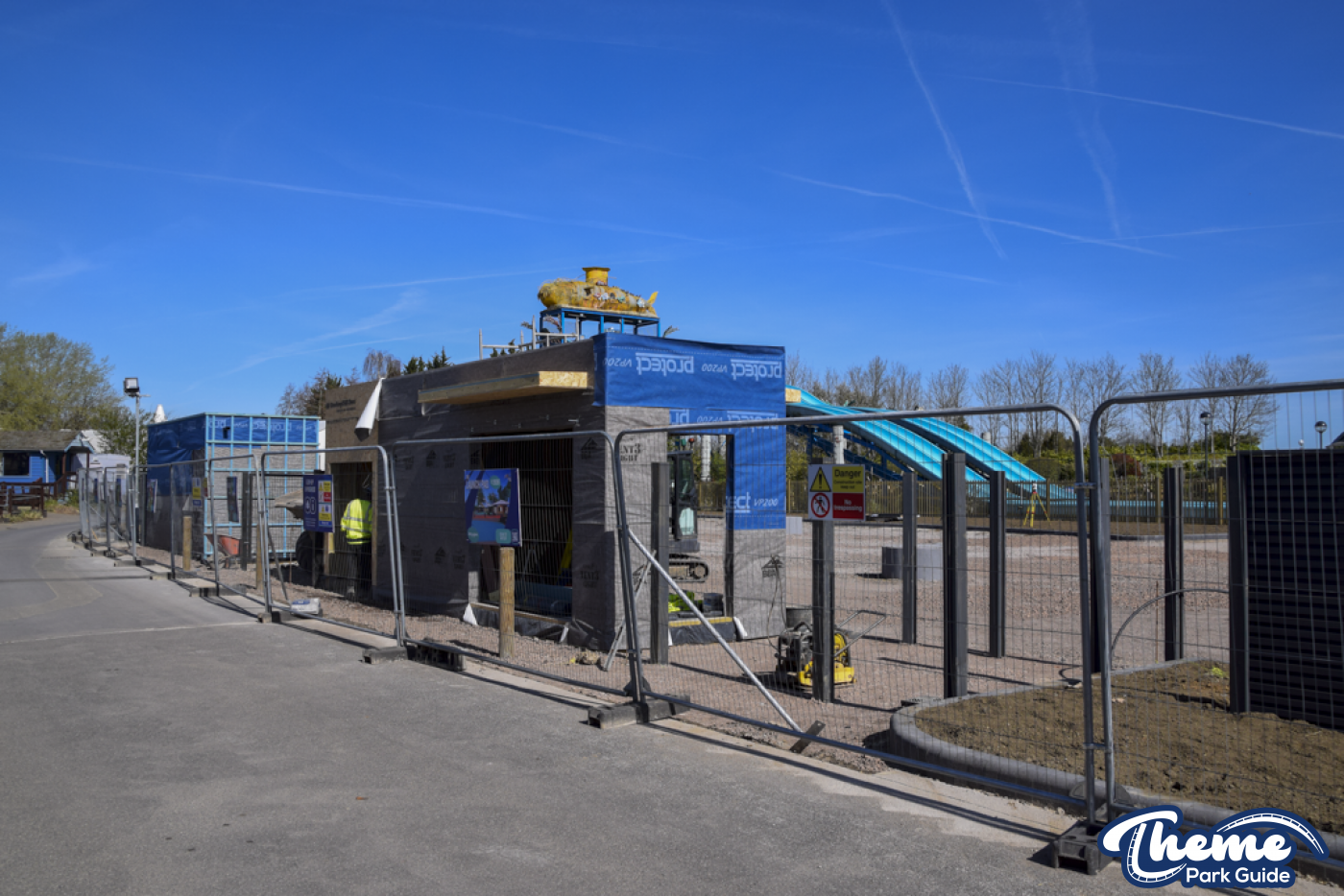 Rapid Progress on Thorpe Park’s New Launch Pad Relaxation Area