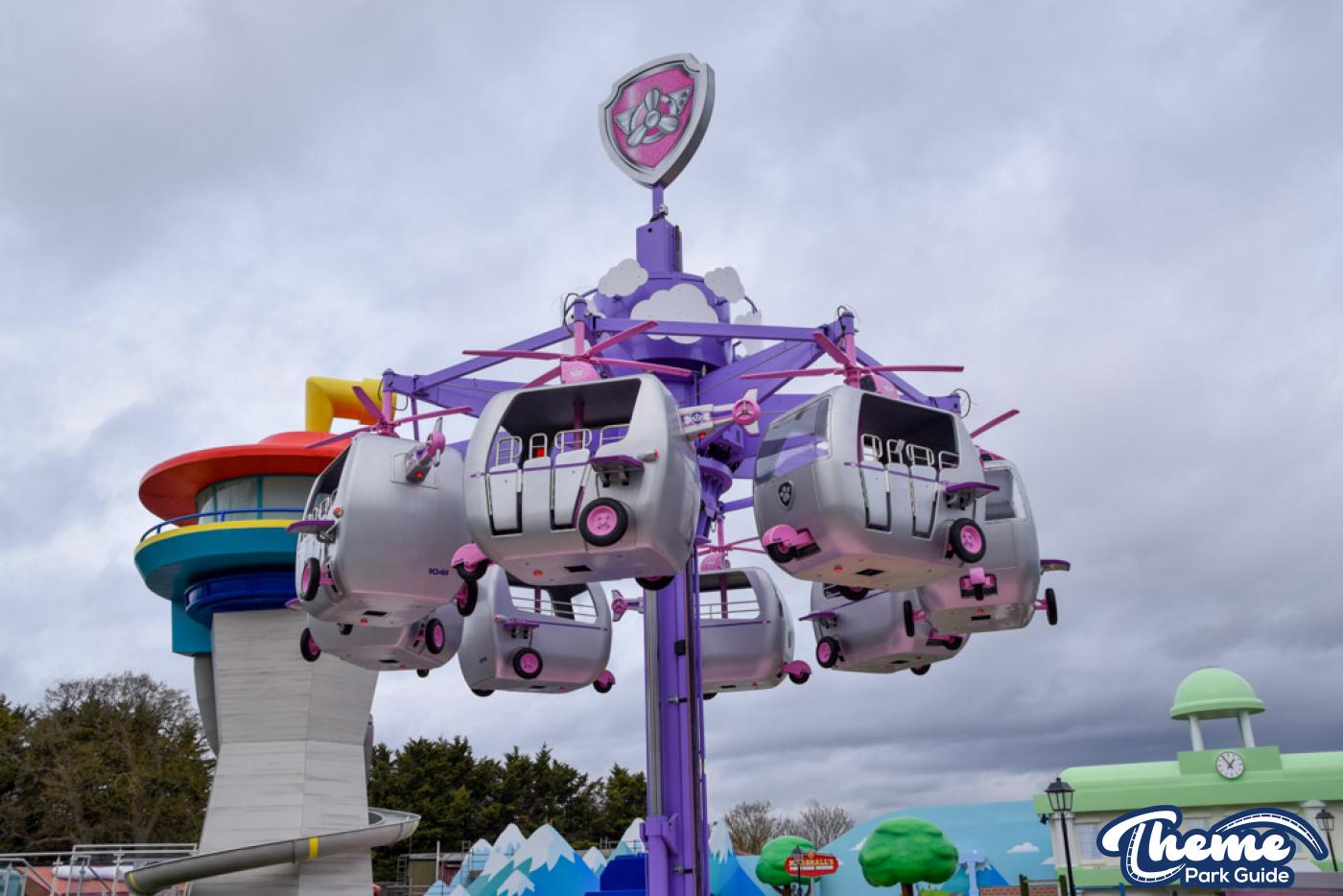 PAW Patrol World Rollercoaster and Rides Testing at Chessington