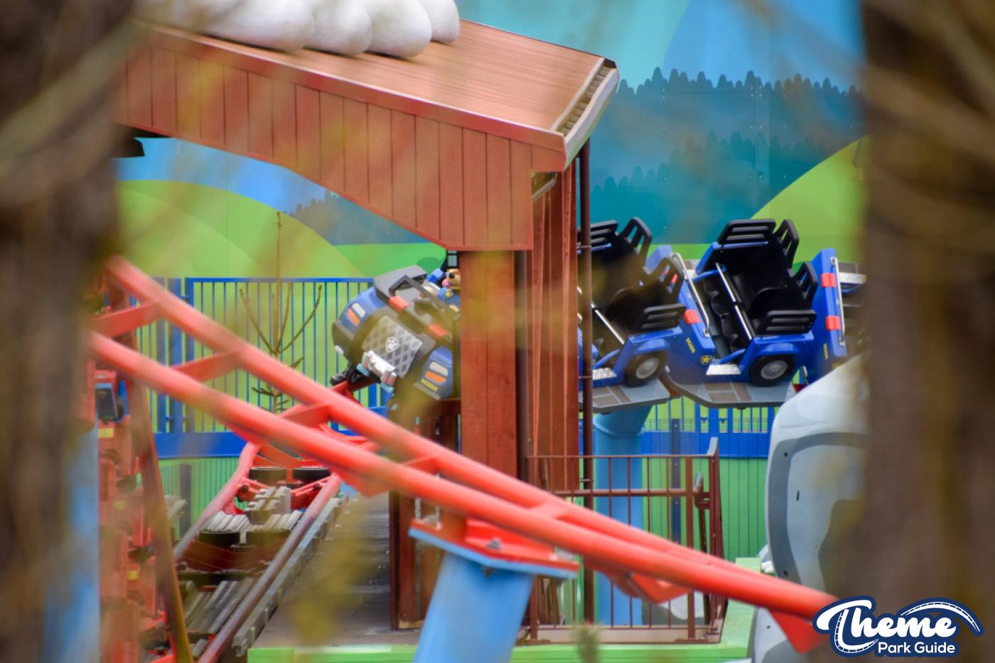 PAW Patrol World Rollercoaster and Rides Testing at Chessington