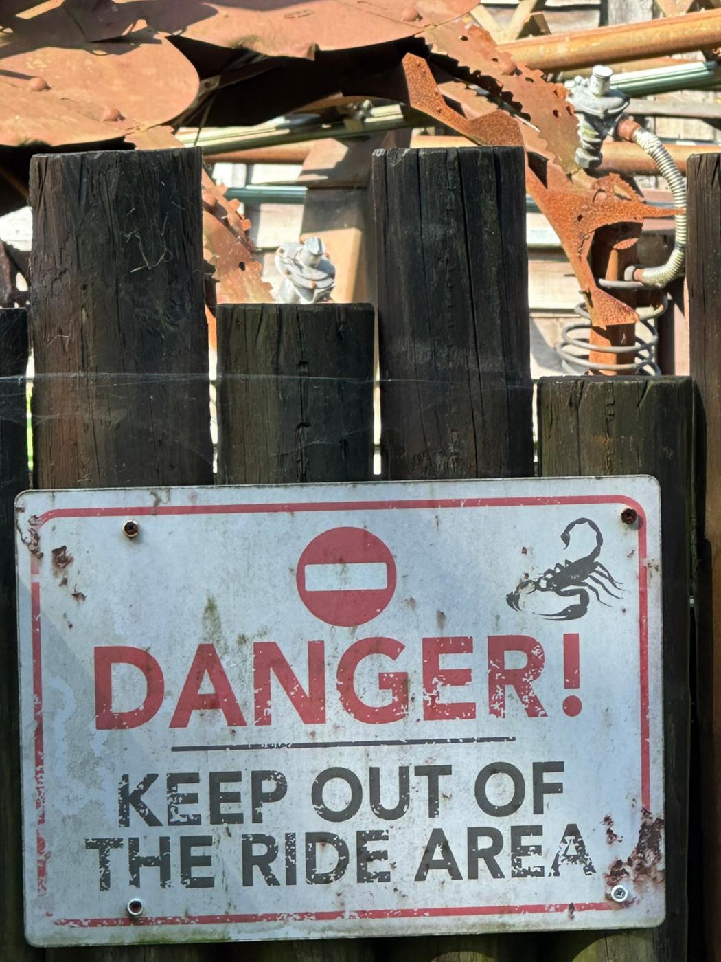 Chessington Scorpion Express Online Auction Bid for Iconic Ride Memorabilia