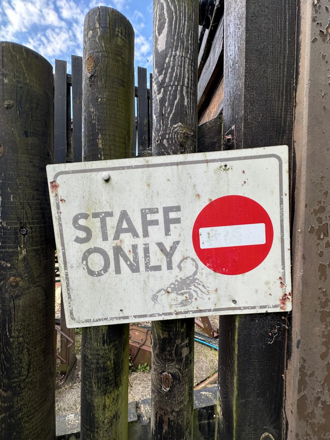 Chessington Scorpion Express Online Auction Bid for Iconic Ride Memorabilia