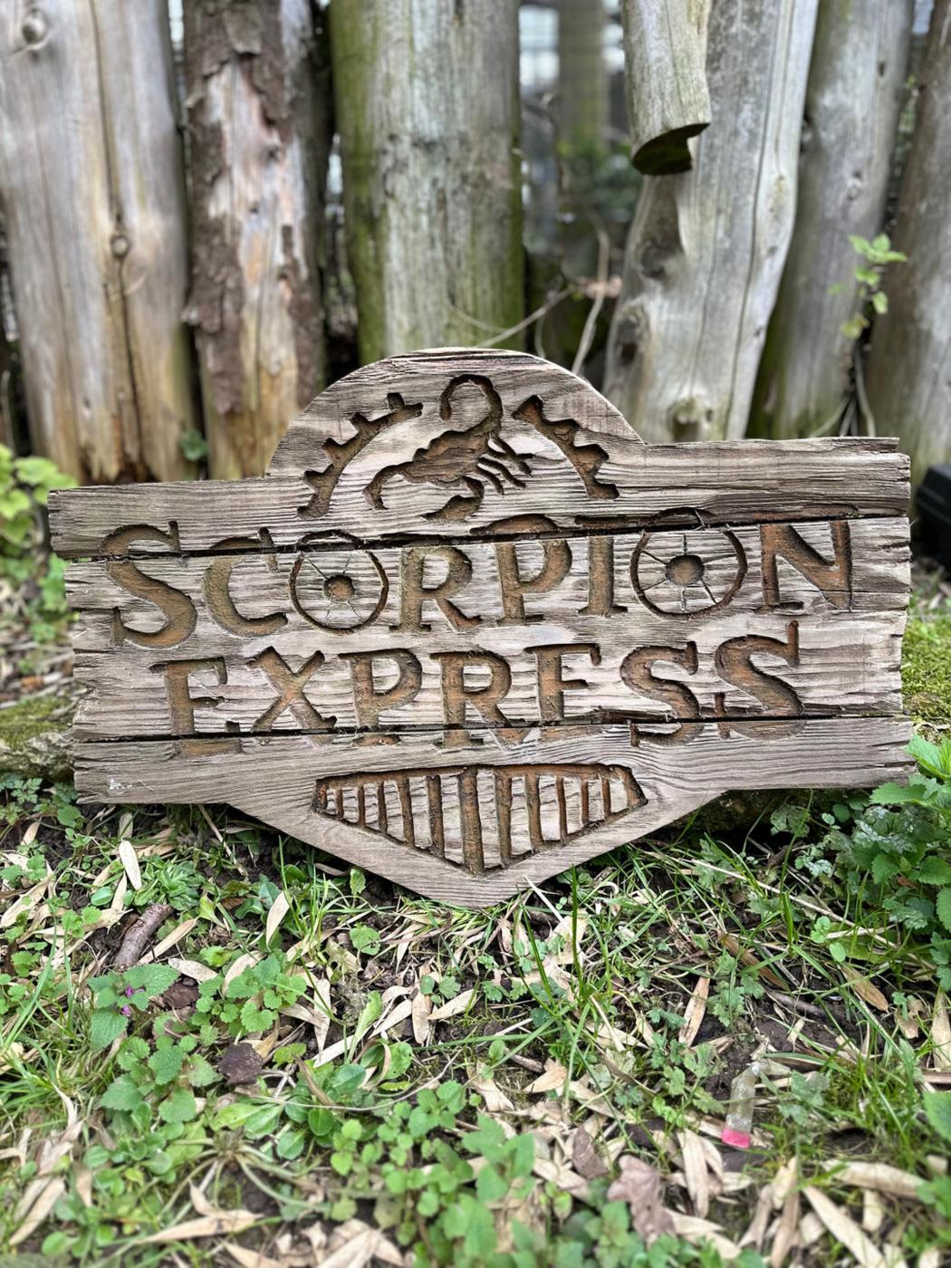 Chessington Scorpion Express Online Auction Bid for Iconic Ride Memorabilia